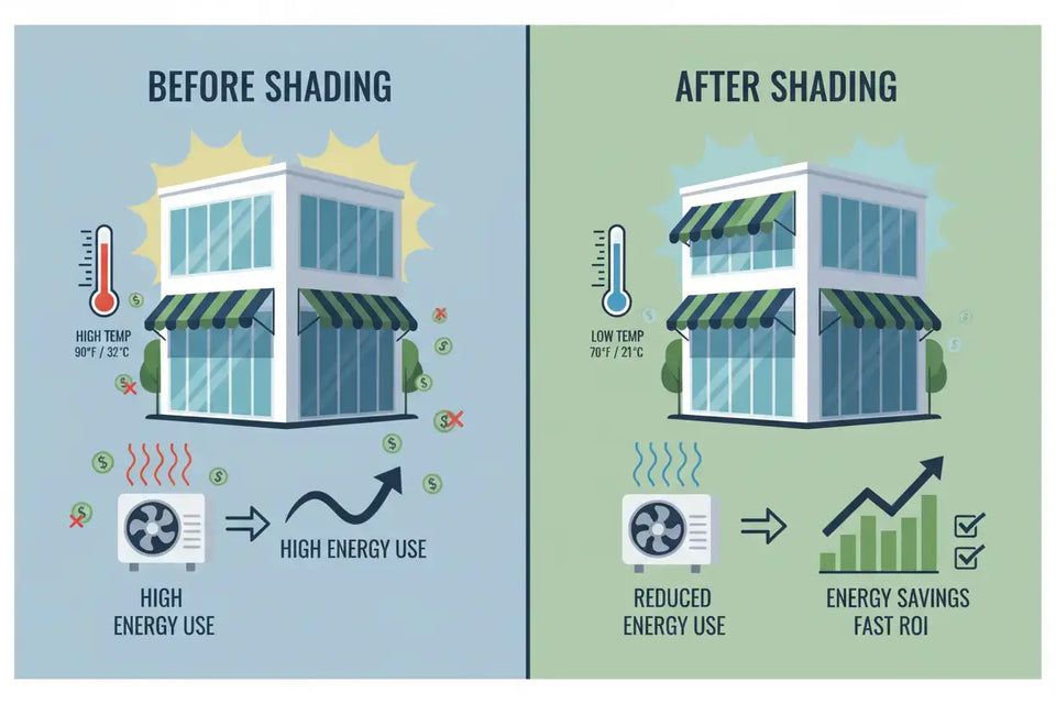 The ROI of Outdoor Shading: How Much Can Your Business Save on Energy Costs? Poly Sunshine Outdoors