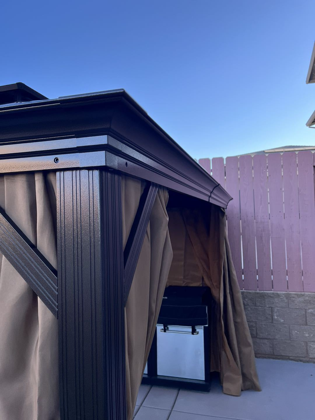 Wholesale Waterproof Modern Custom Size Pergola Outdoor Entertainment Pavilion Aluminum Frame Garden Hardtop Gazebo - Poly Sunshine Outdoors