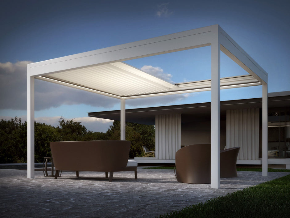 Aluminium Automatic Louvered Pergola