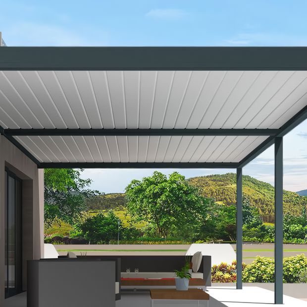Aluminium Automatic Louvered Pergola