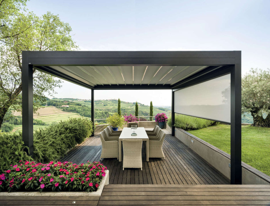 Aluminium Automatic Louvered Pergola