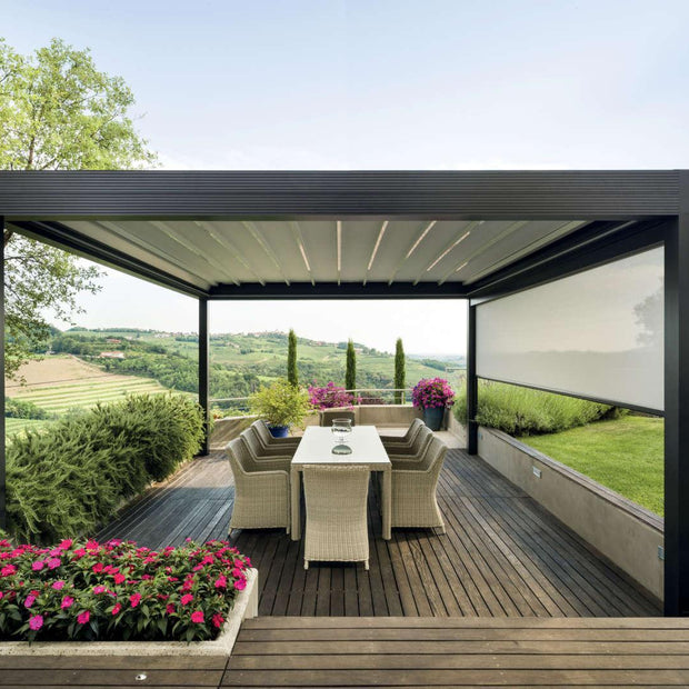 Aluminium Automatic Louvered Pergola - Poly Sunshine Outdoors