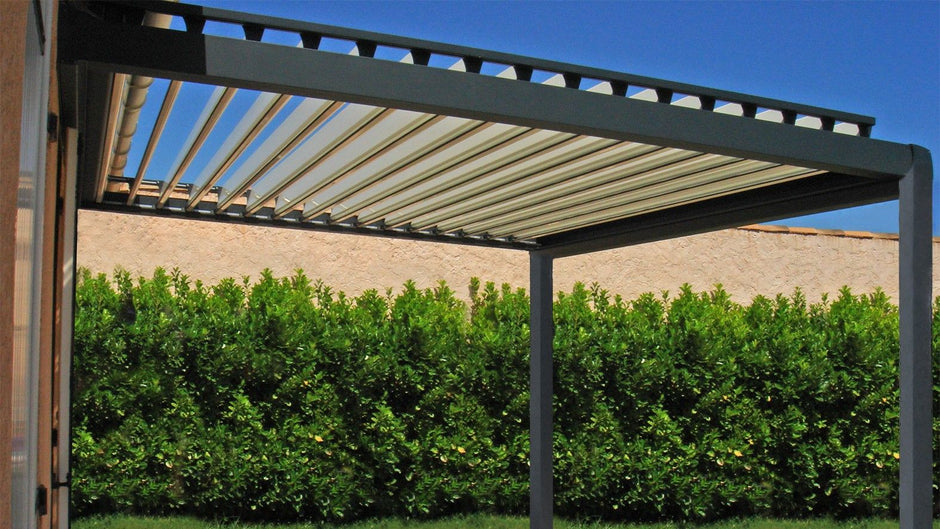 Aluminium Automatic Louvered Pergola