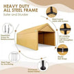 PE Coated Waterproof Windproof Abrasion-Resistant Heat-Insulation Outdoor Parking Tent - Poly Sunshine Outdoors