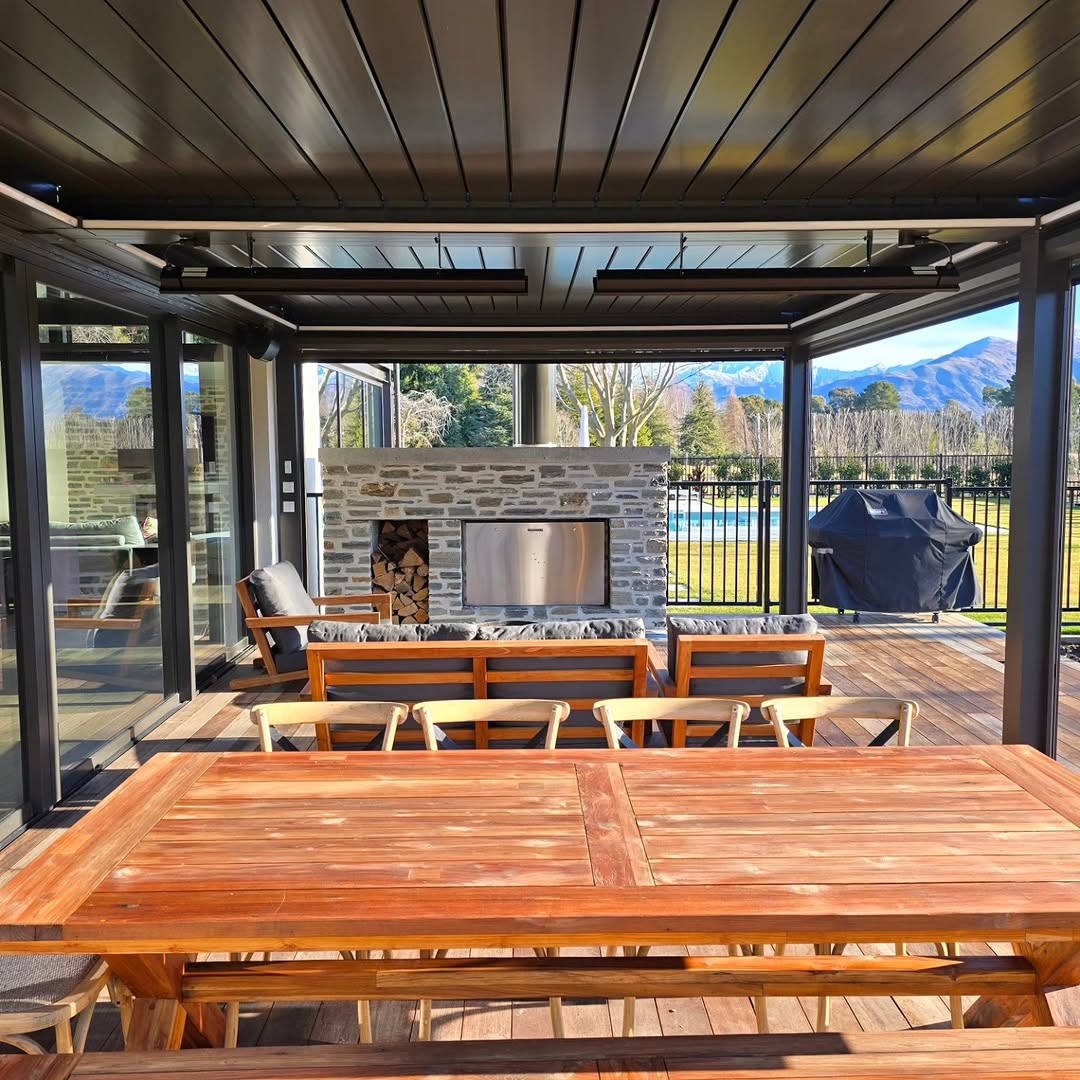 Aluminium Automatic Louvered Pergola