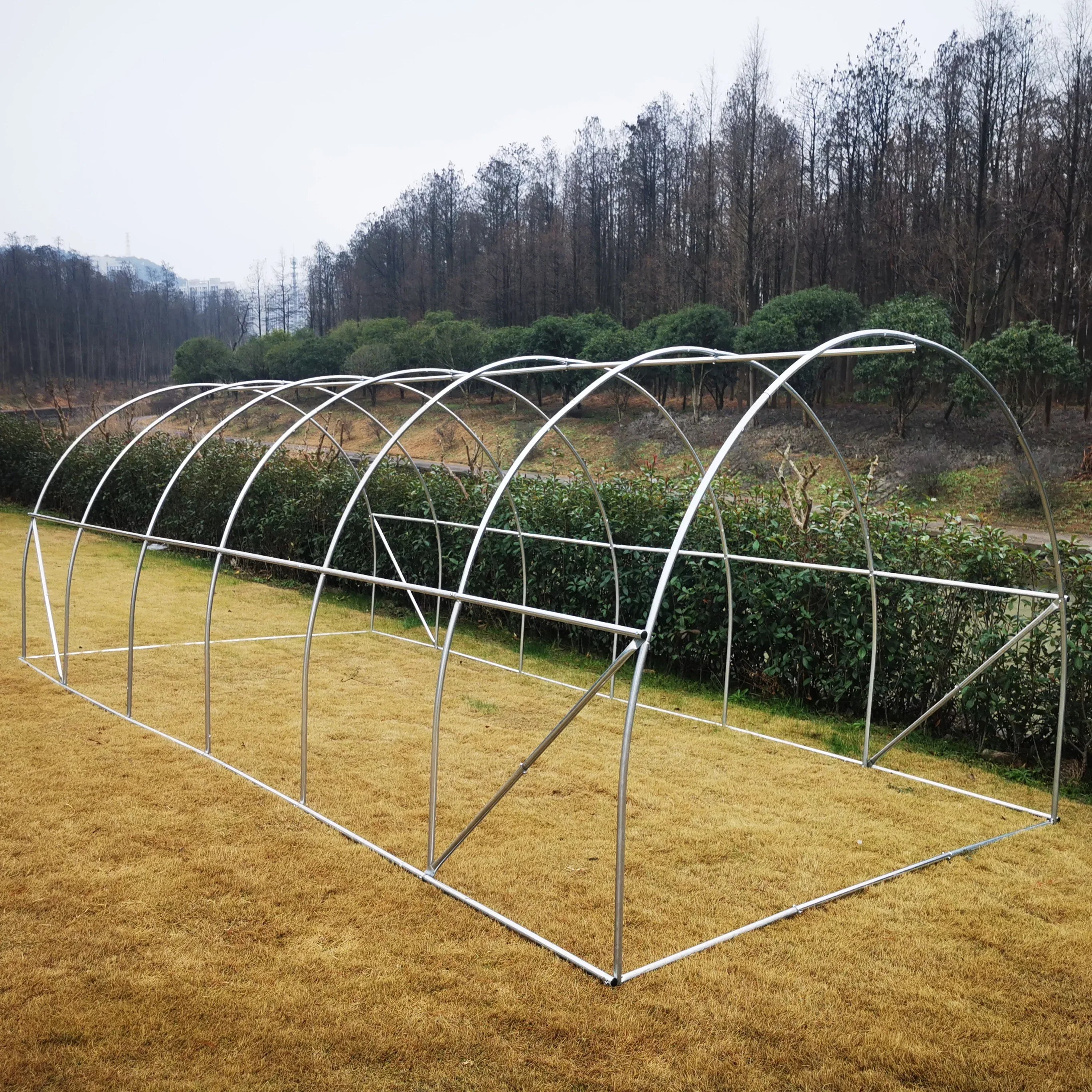 Polytunnel Greenhouse - UV Protected PE Mesh | Galvanized Steel Frame | Commercial & Home Growing - Poly Sunshine Outdoors
