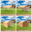 PE Coated Waterproof Windproof Abrasion-Resistant Heat-Insulation Outdoor Parking Tent - Poly Sunshine Outdoors