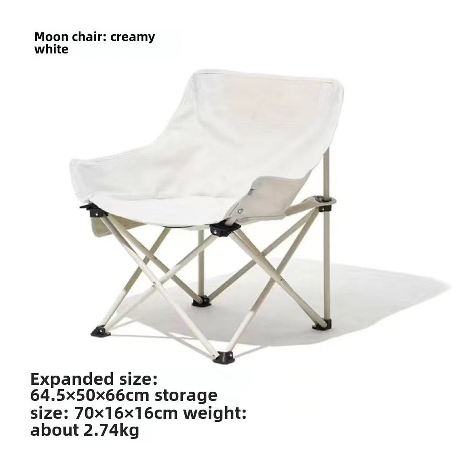 Outdoor moon chairs, folding chairs, small stools, portable camping chairs, maza fishing chairs, beach chairs, picnic reclining chairs - Poly Sunshine Outdoors