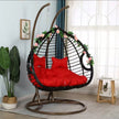 Hanging basket rattan chair cradle chair hanging chair hammock lazy indoor swing balcony home bird nest net red bird nest rocking chair - Poly Sunshine Outdoors