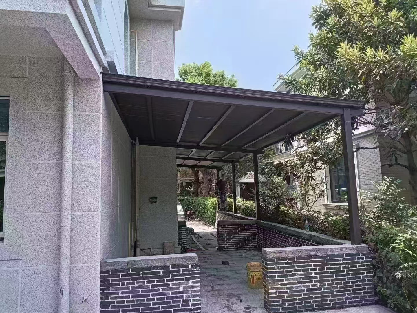 Insulated Aluminum Tile Carport