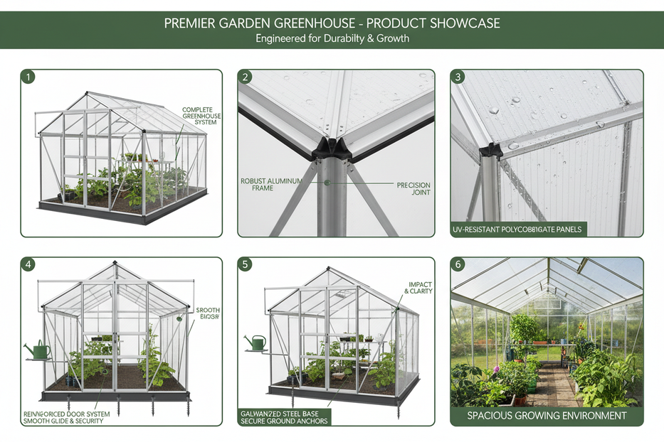 Garden Greenhouse产品多角度展示