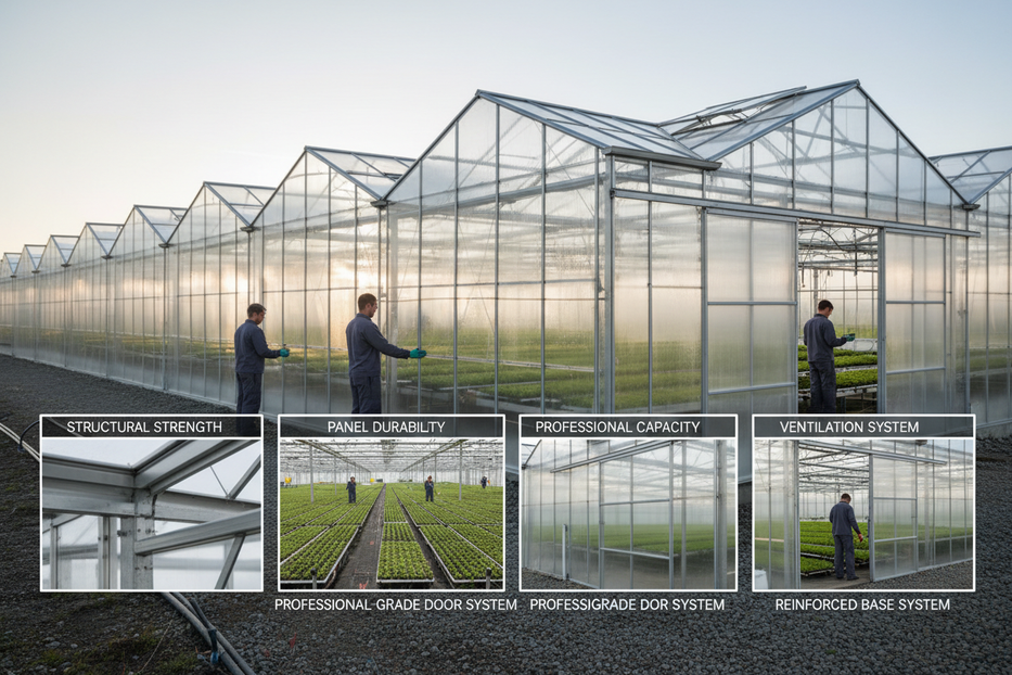 Garden Greenhouse商业苗圃场景细节图