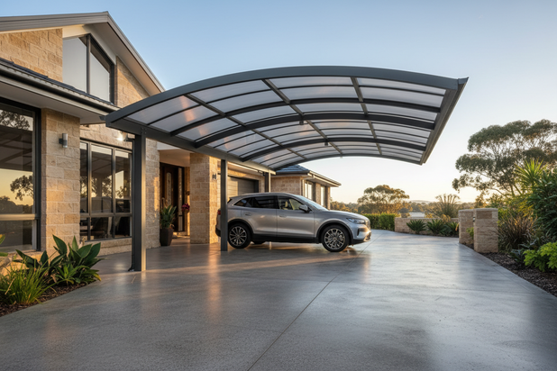 L Type Carport
