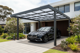 Premium Carport in Residential Setting